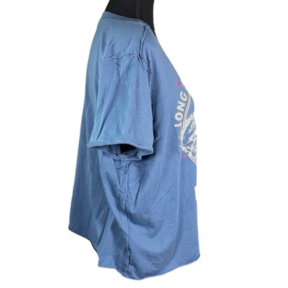 Cruel Girl Western Long Live Rodeo Crop T Cowgirl Stampede Bronco Country Sz XL - Picture 4 of 12